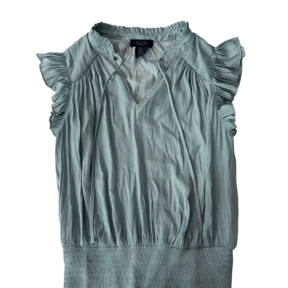 Rachel Ray Ruffled Sleeve Top - Picture 3 of 5